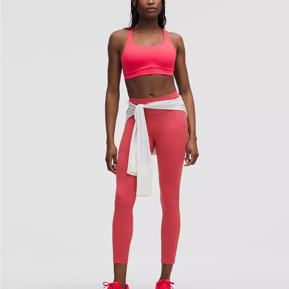 Lululemon Athletica Align High-Rise Red Legging 25" Size 2